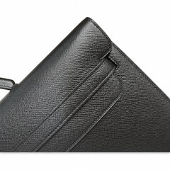 kelly Depeche 36cm Epsom leather 89 Noir black top handcrafted! Counter quality!