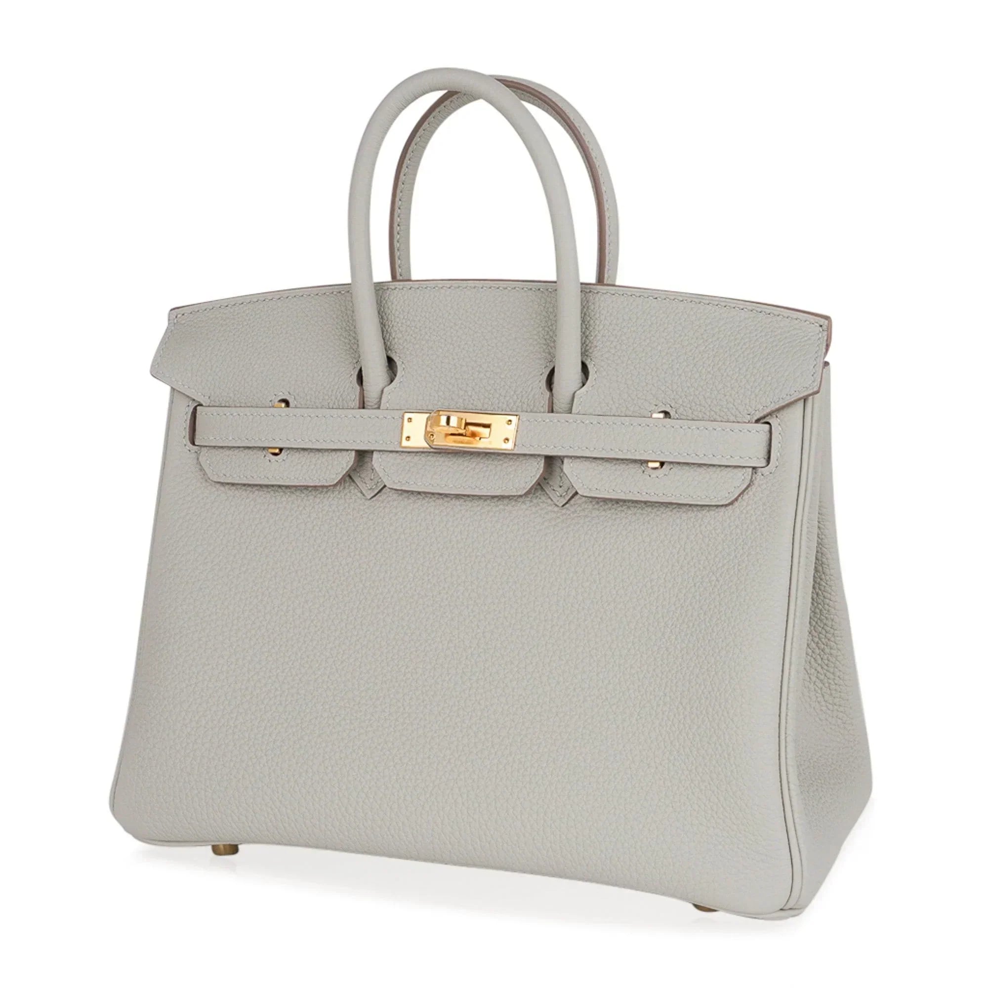 👜Birkin 25 Bag Gris Perle Togo Gold Hardware