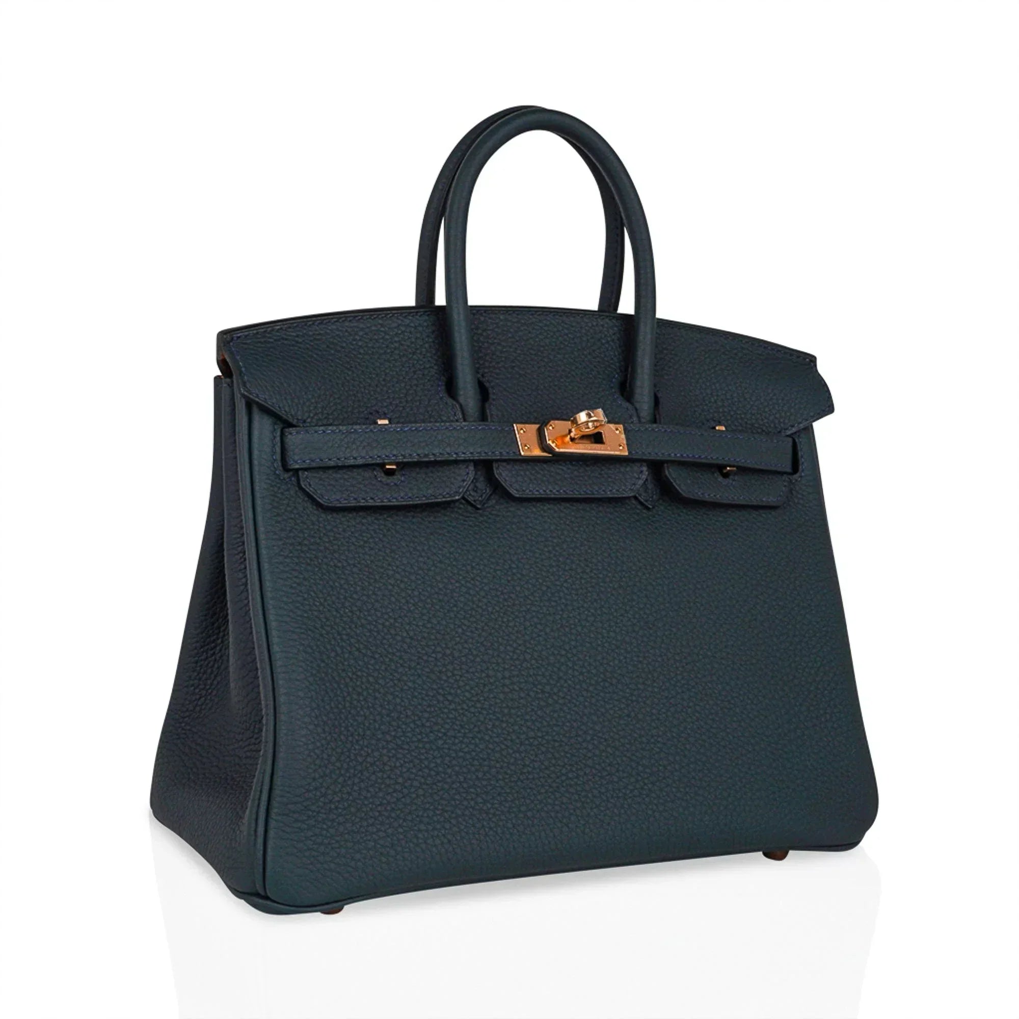 👜Special Order HSS Birkin 25 Bag Vert Cypress Togo Leather with Rose Gold Hardware