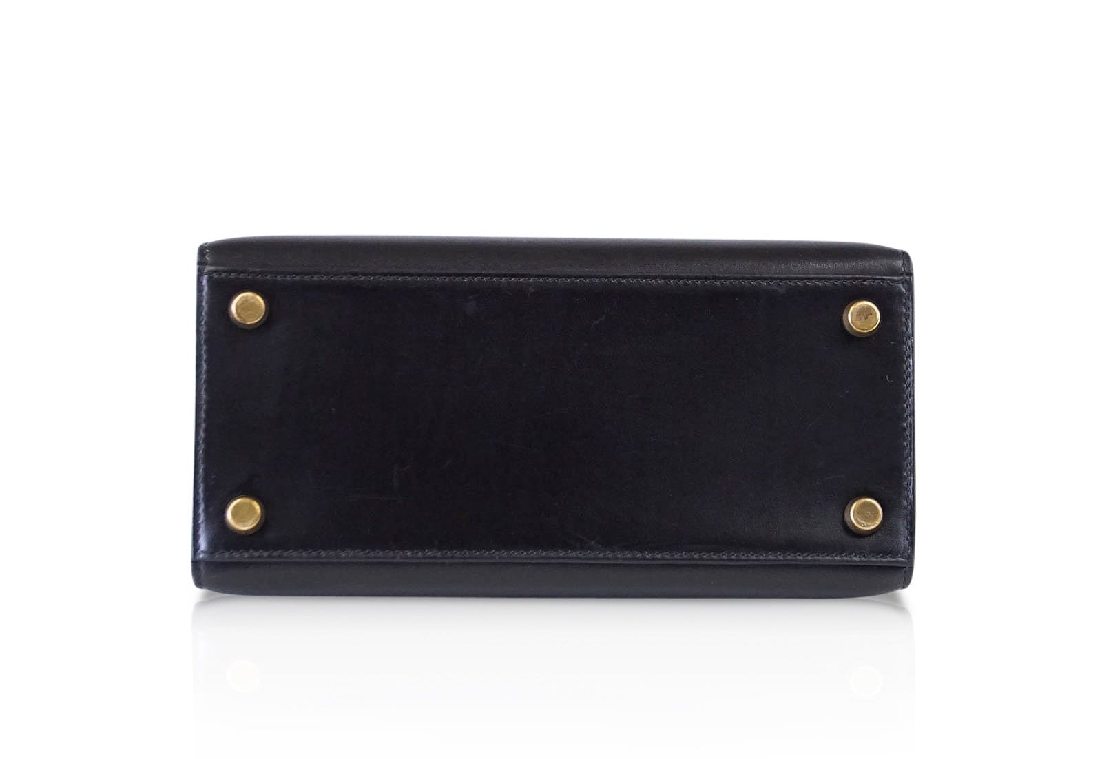 👜Kelly 20 Mini Sellier Vintage Bag Box Leather Gold Hardware