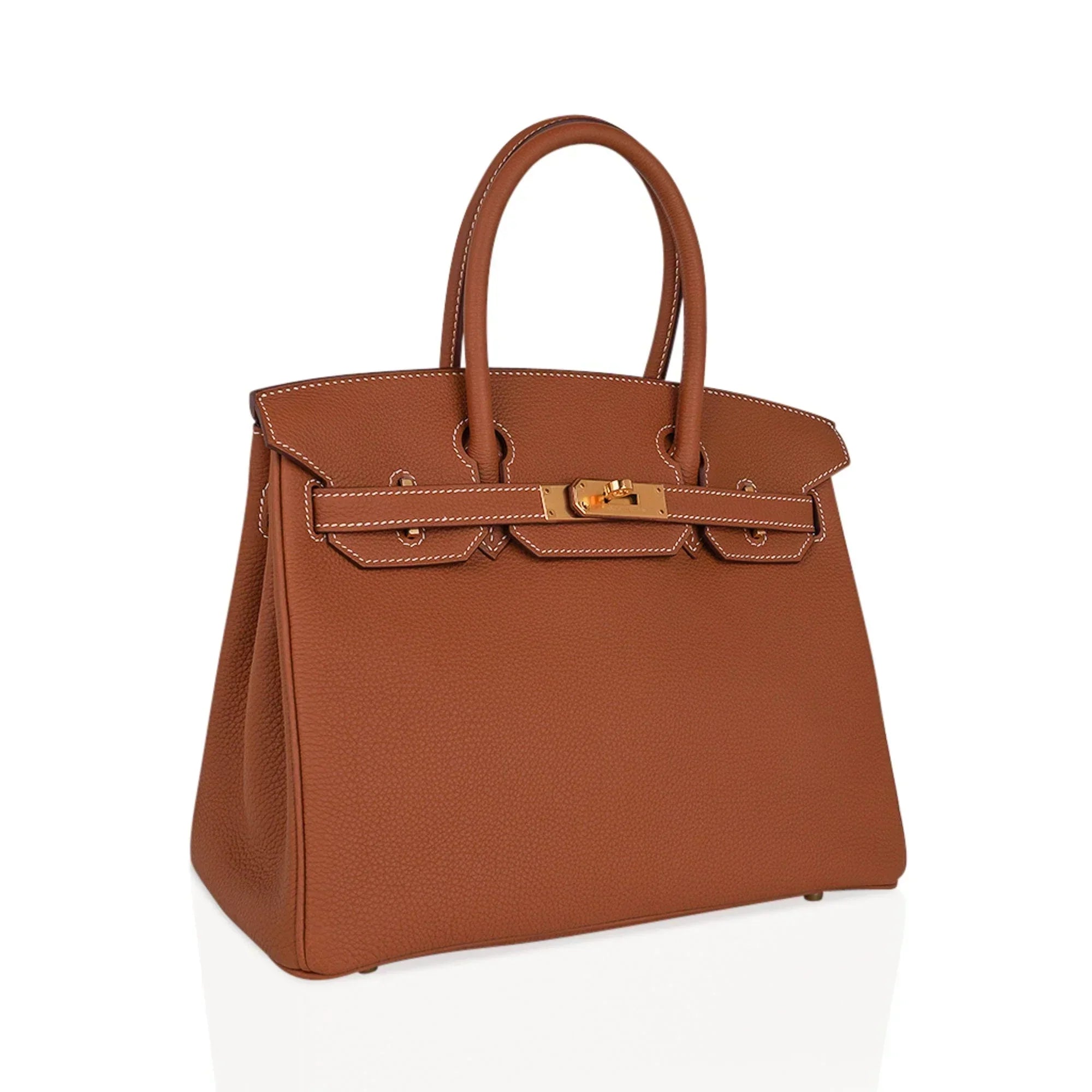 👜Birkin 30 Bag Gold Togo Leather Gold Hardware