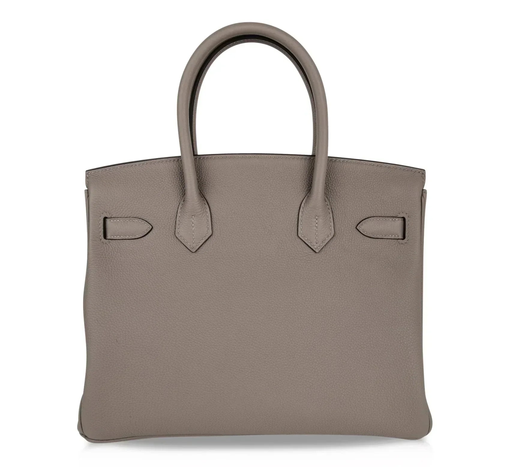 👜Birkin 30 Bag Gris Asphalte Togo Palladium Hardware