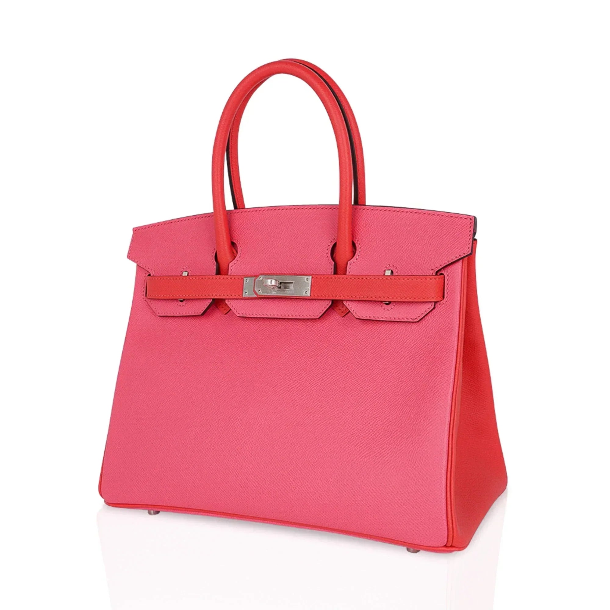 👜Special Order HSS Birkin 30 Bag Rose Azalee & Rose Jaipur Epsom with Brushed Palladium Hardware