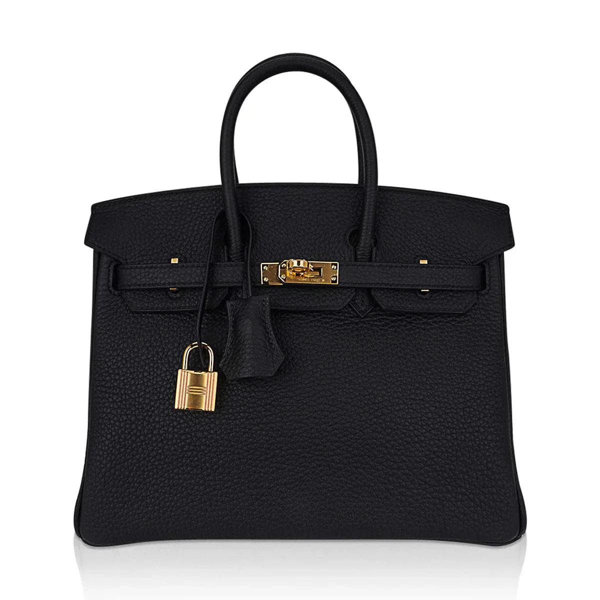 👜Birkin 25 Bag Black Togo Leather with Gold Hardware