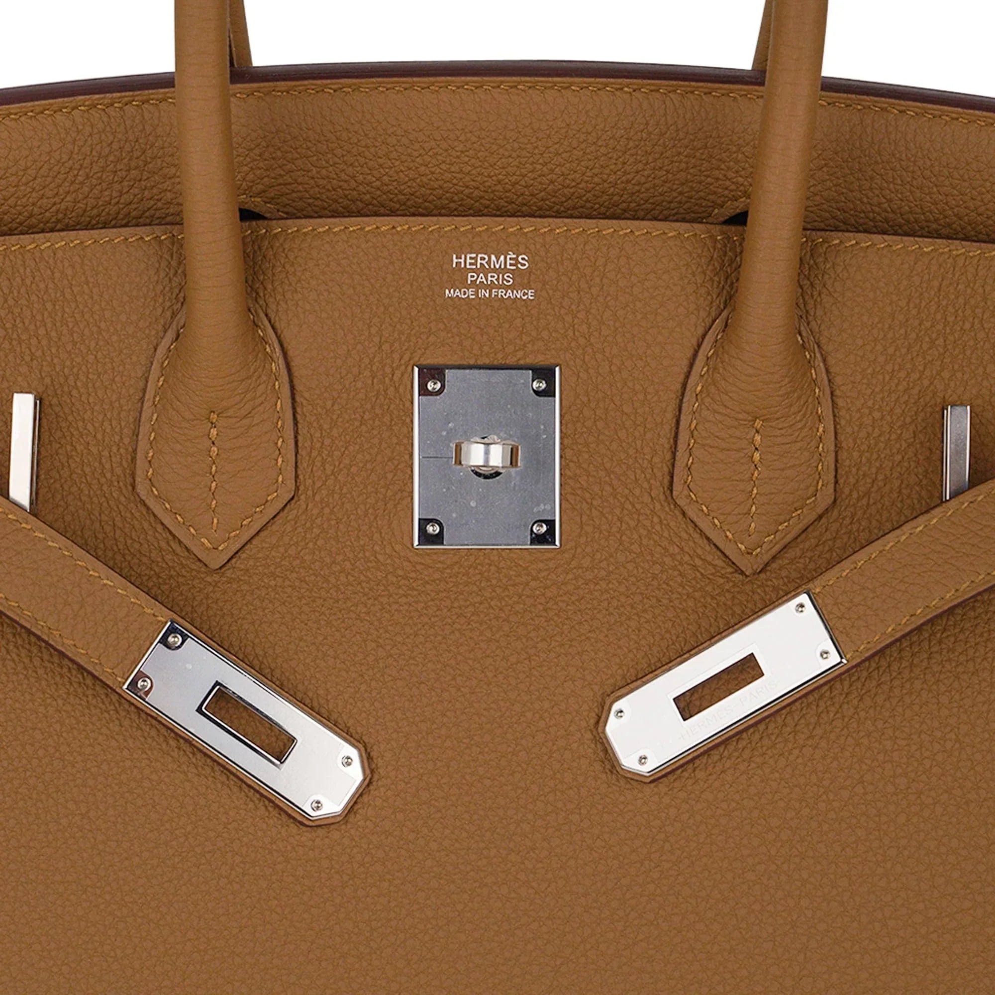 👜Birkin 30 Bag Bronze d’Or Togo Leather Palladium Hardware