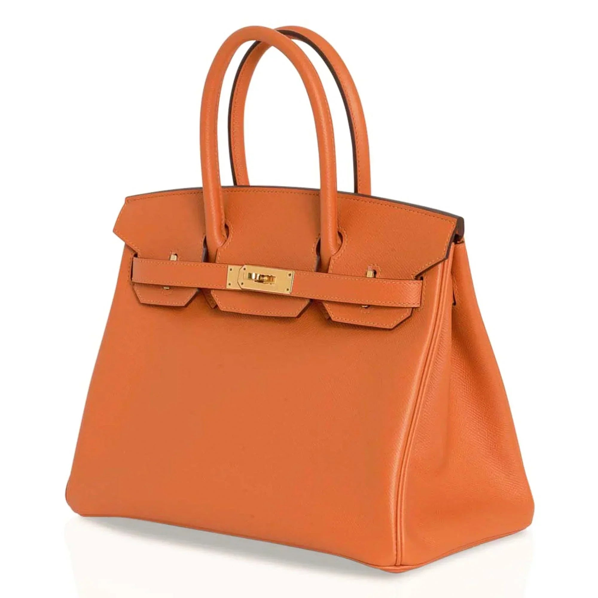 👜Birkin 30 Bag Abricot Gold Hardware Epsom Leather New w/ Box