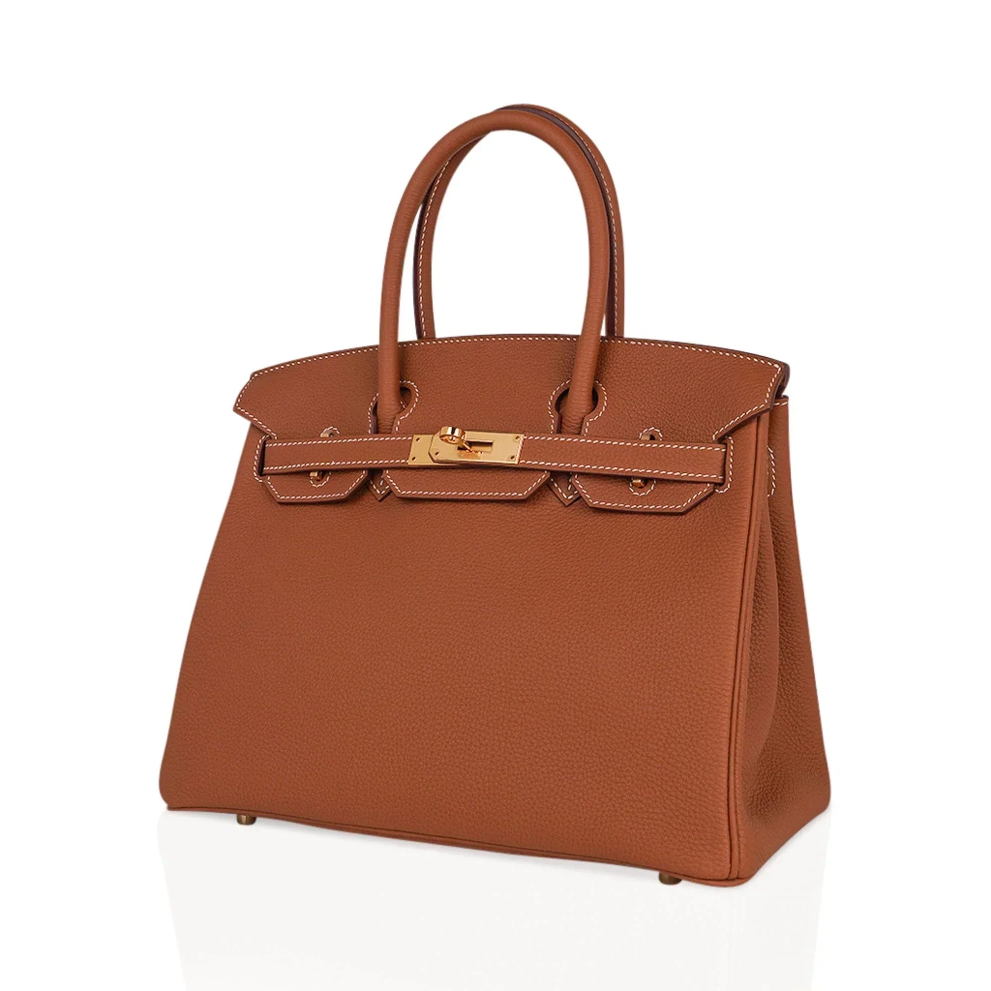 👜Birkin 30 Bag Gold Togo Leather Gold Hardware