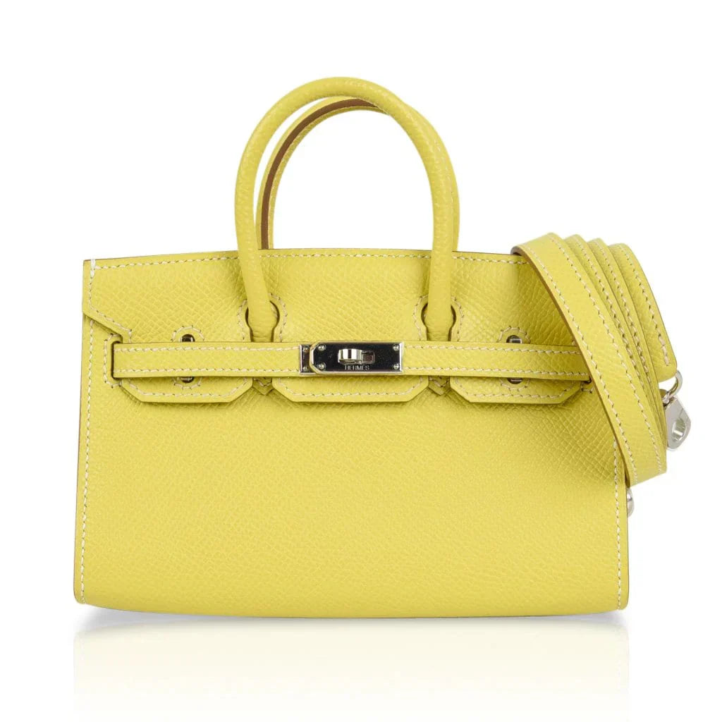 👜Birkin Tiny Bag Miniature Micro Lime Limited Edition rare