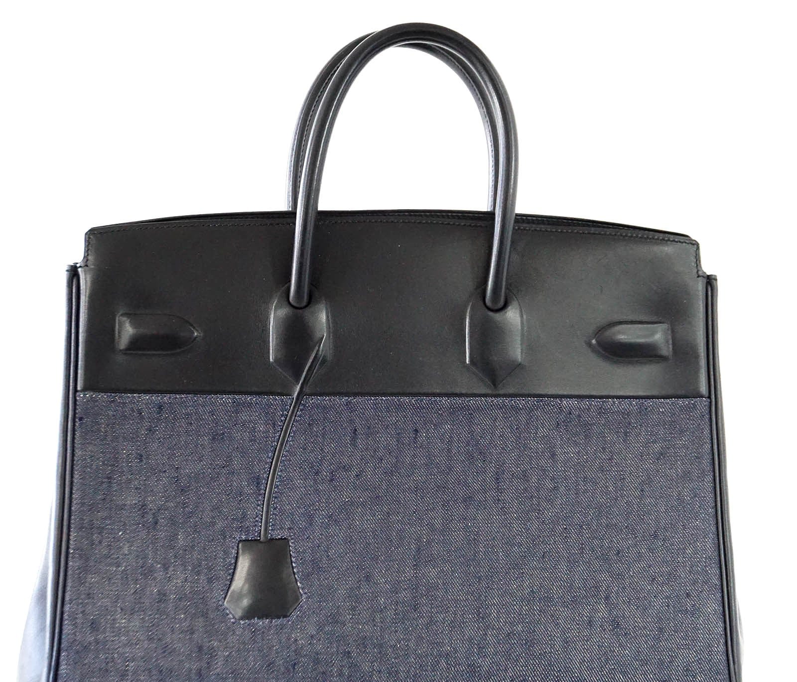 👜Birkin 35 Bag Rare Limited Edition Denim Shadow