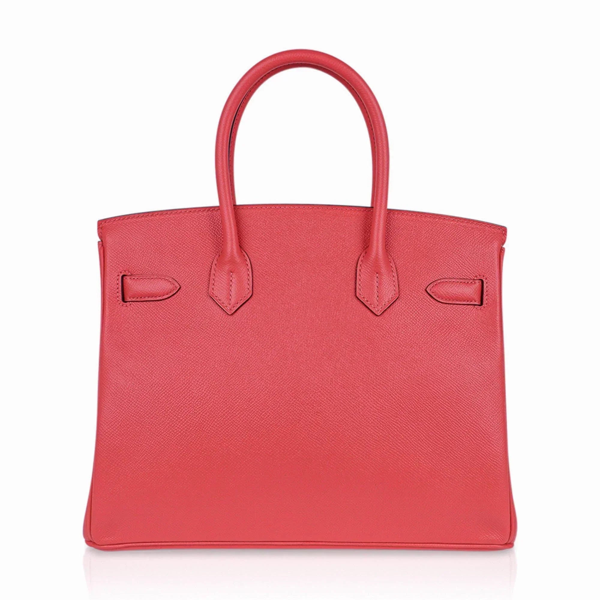 👜Birkin 30 Bag Rose Jaipur Epsom Leather with Gold Hardware