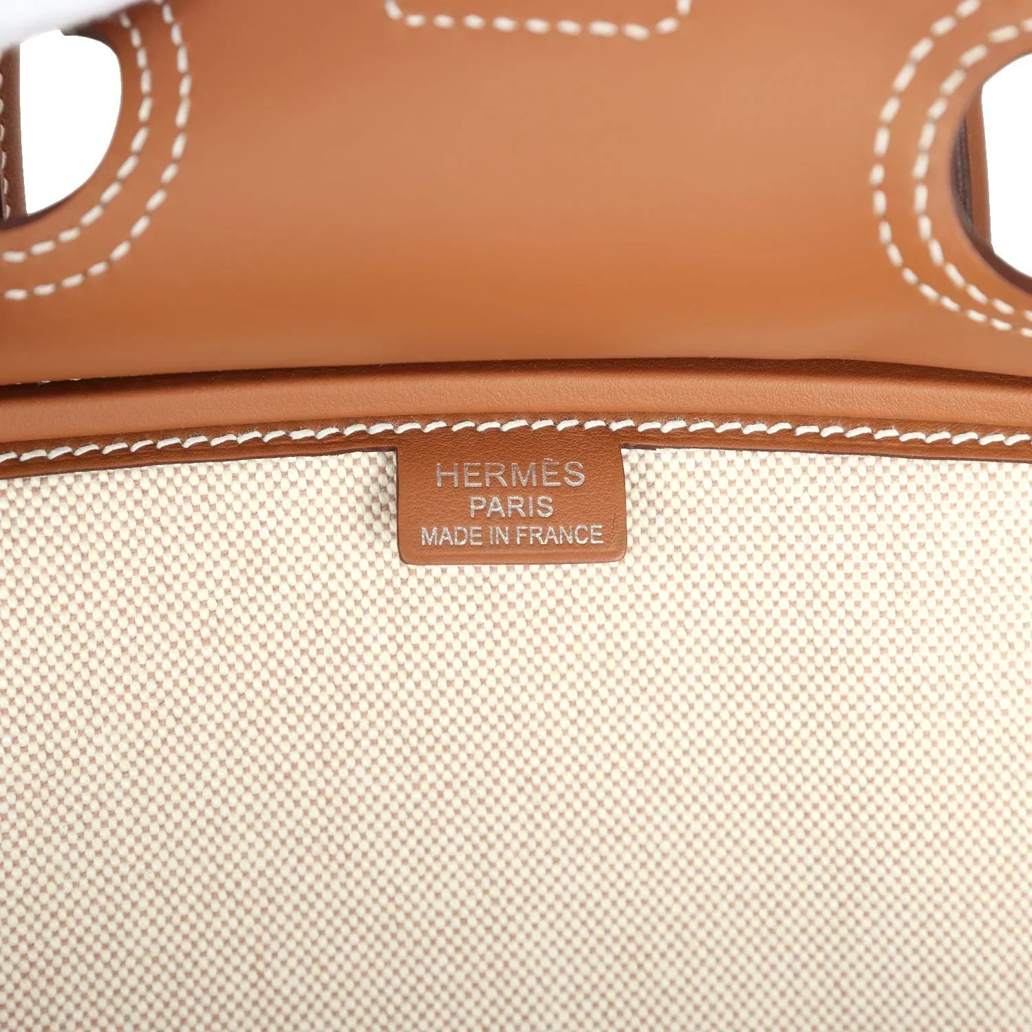 👜Birkin Cargo 35 Gold Swift and Gold-Ecru Toile H Canvas Palladium Hardware