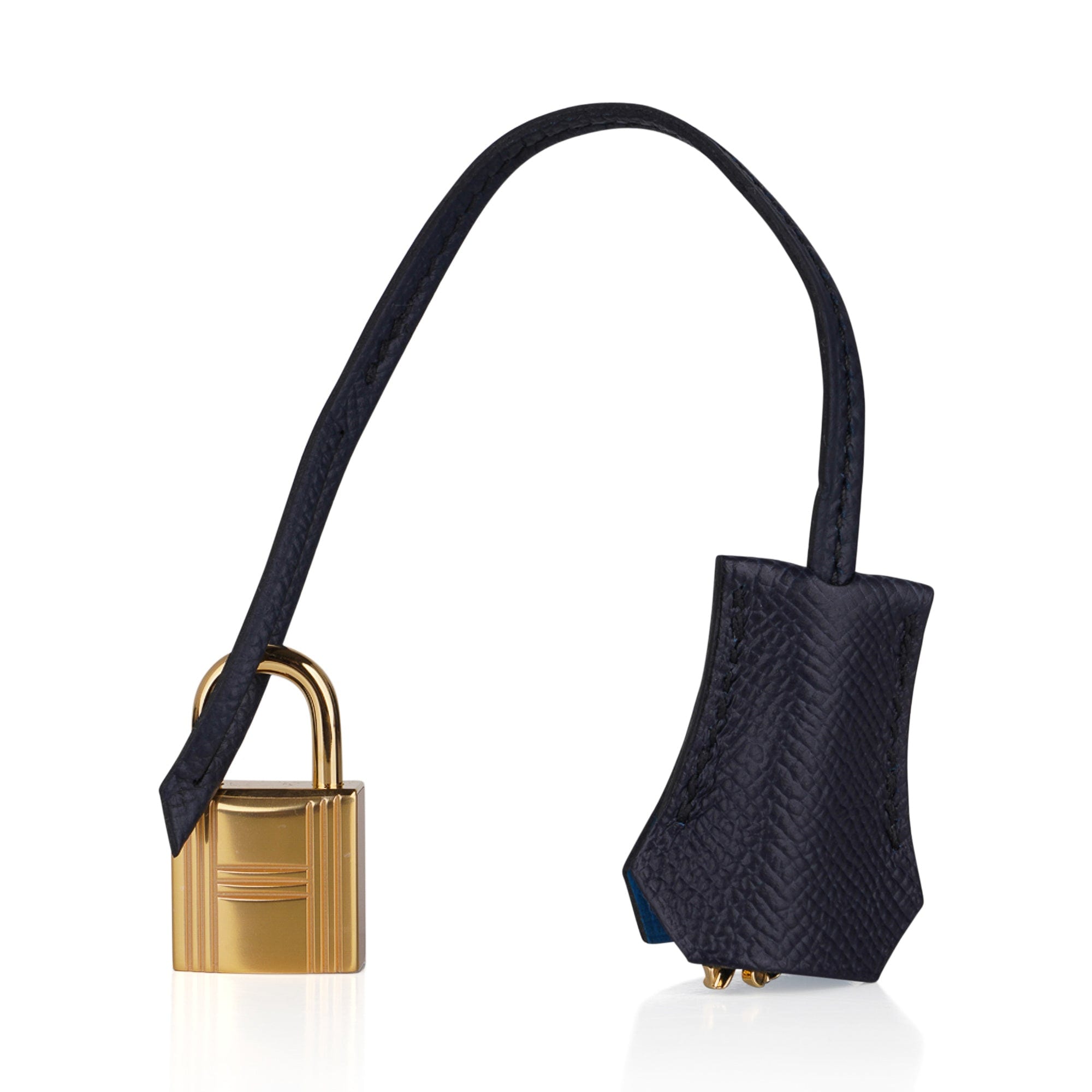 👜Kelly Casaque 28 Bag Black / Bleu Indigo Sellier Limited Edition