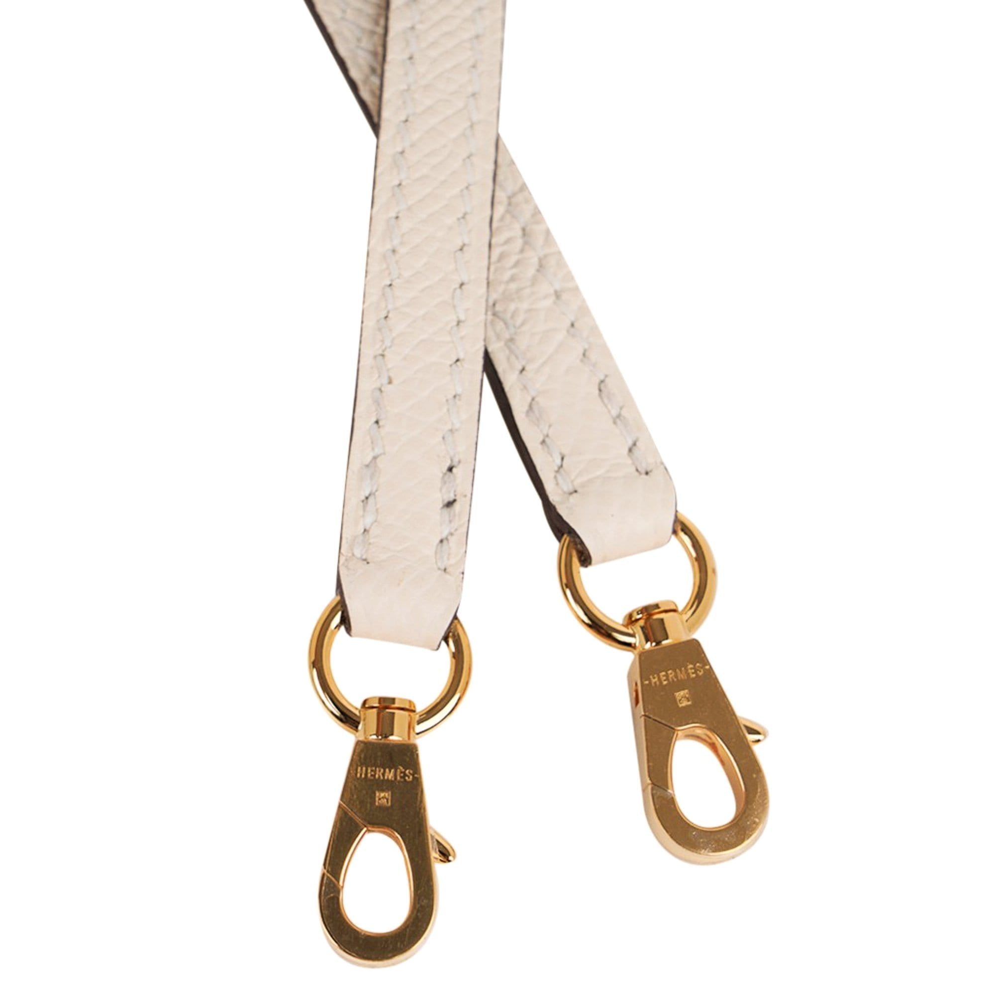 👜Mini Kelly 20 Bag Sellier Nata Epsom with Gold Hardware