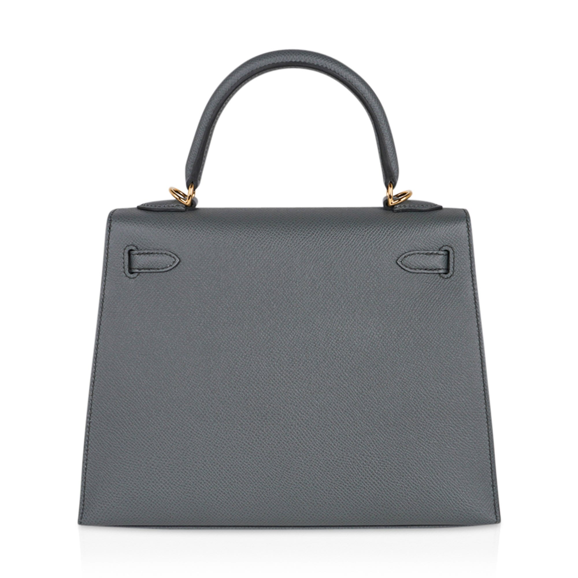 👜Kelly Sellier 25 Bag Vert Amande Gold Hardware Epsom Leather