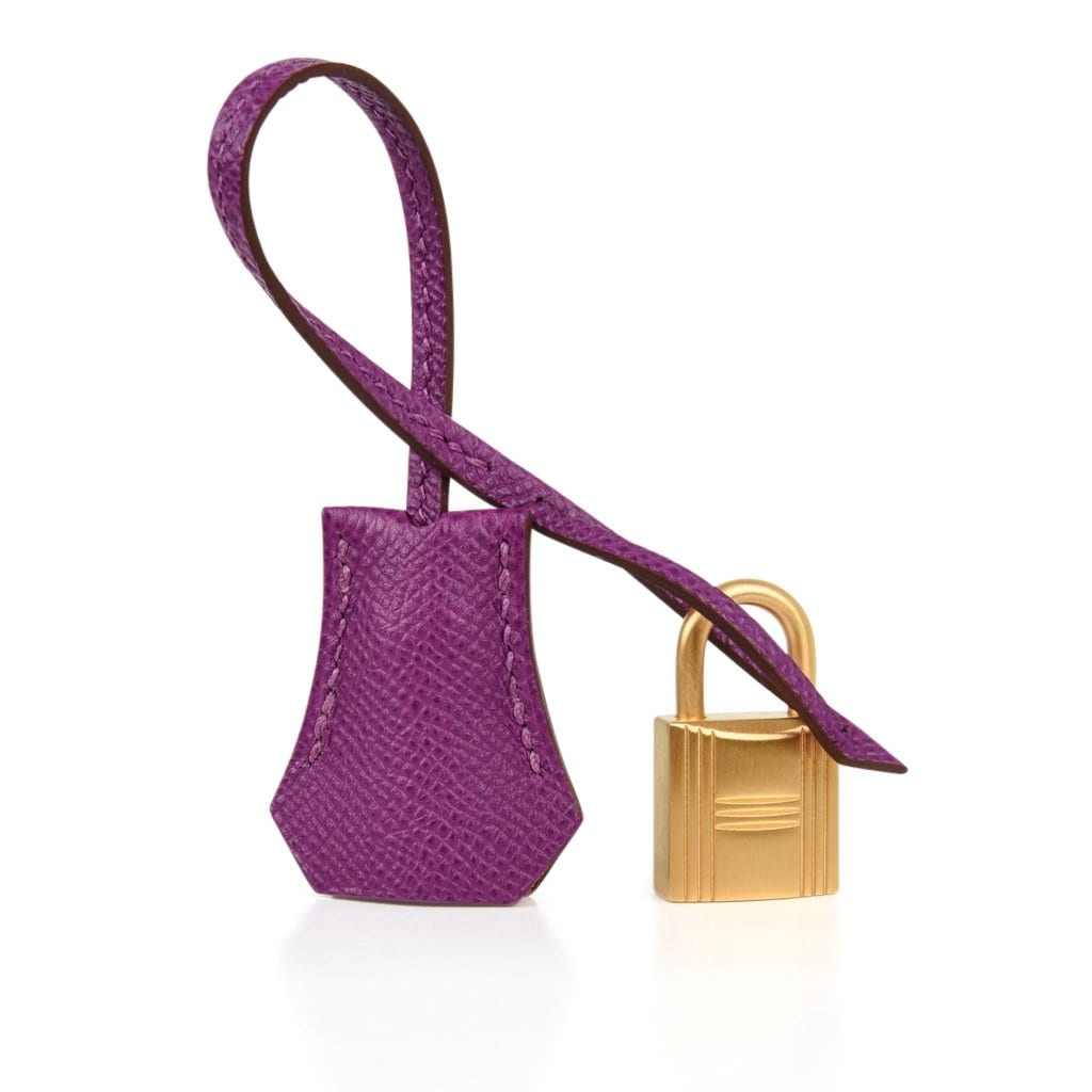 👜Kelly HSS 28 Bag Anemone Pink Retourne Epsom Brushed Gold