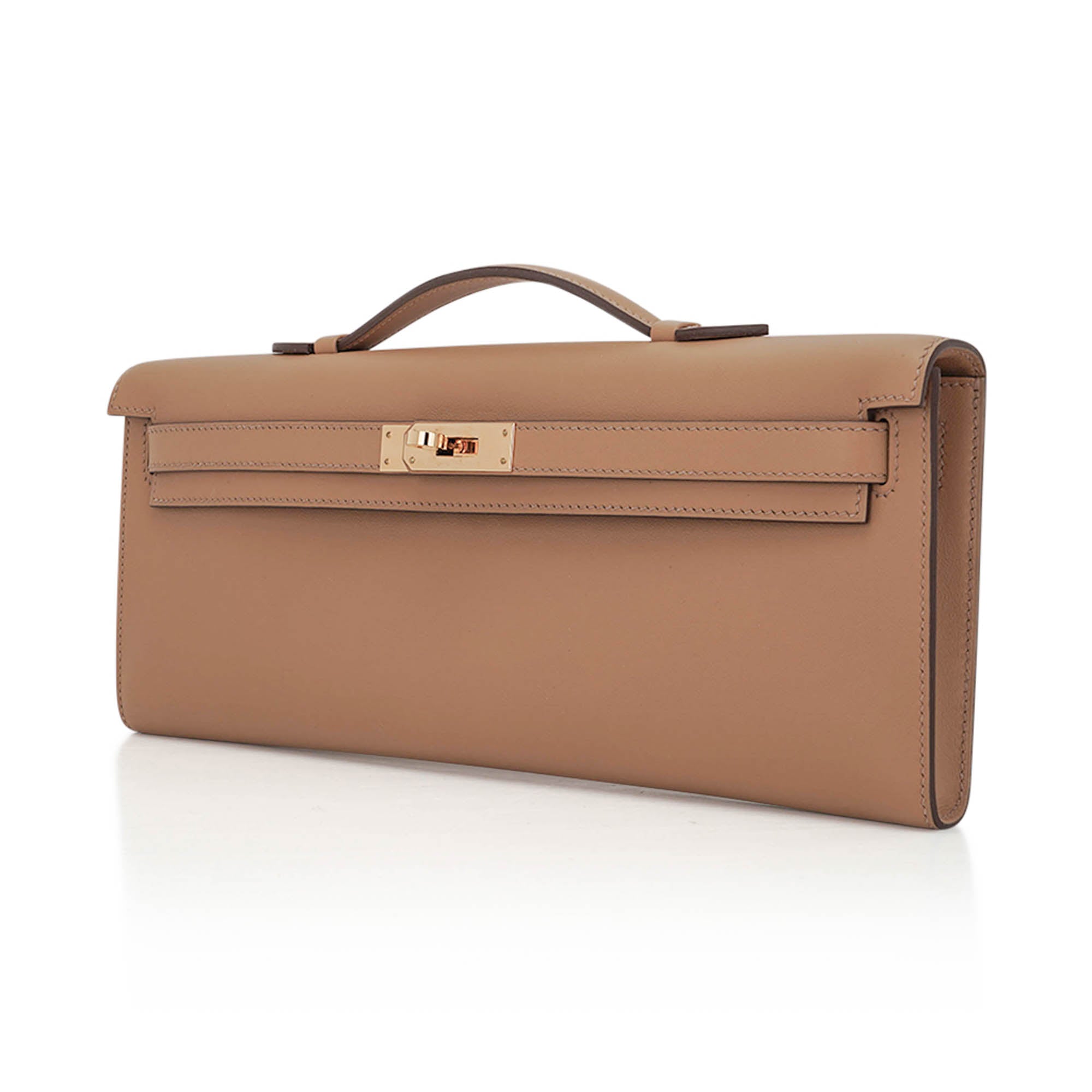 👜Limited Edition Kelly Cut Bag Biscuit with Gold Hardware