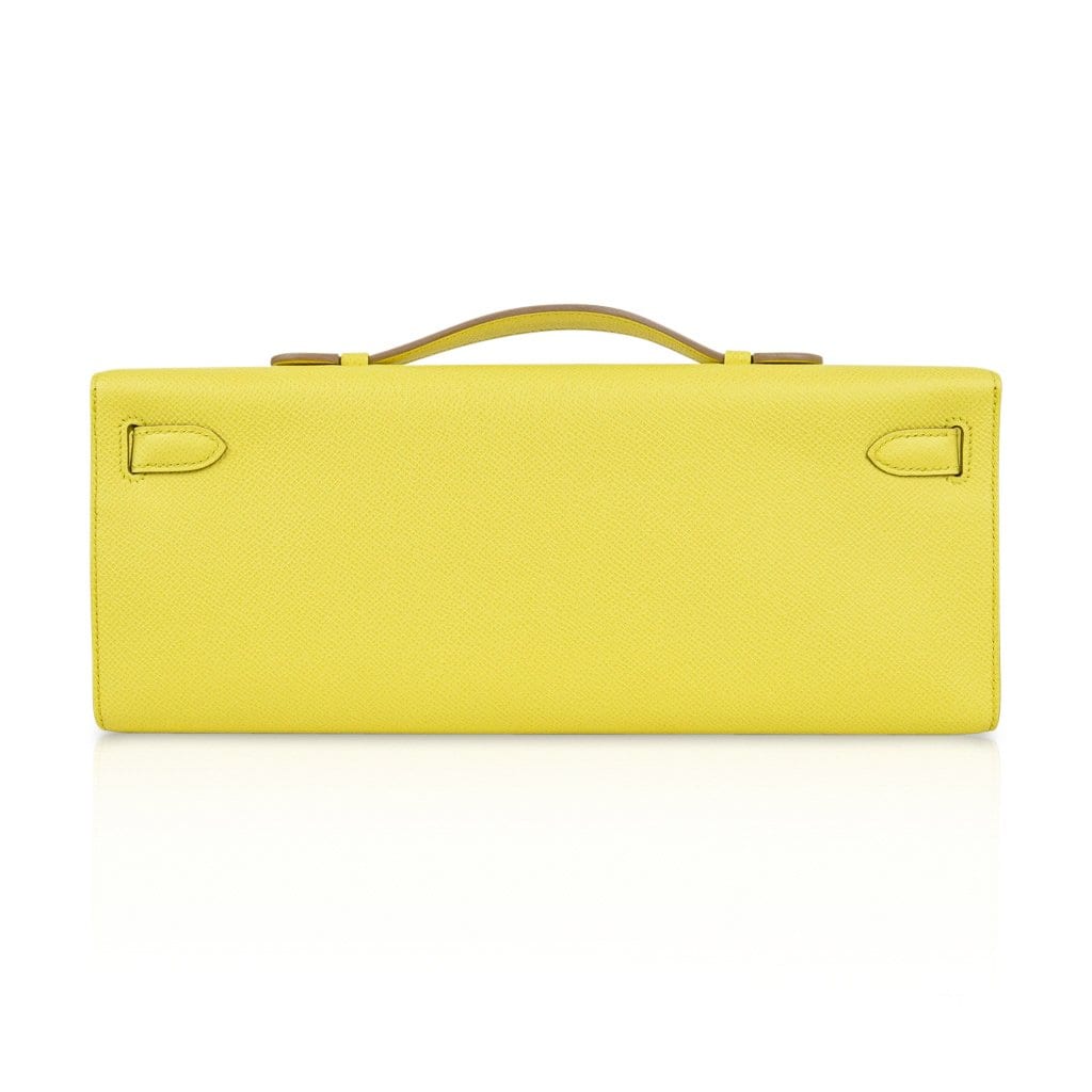 👜Kelly Cut Bag Clutch Souffre Rare to Find Epsom Leather