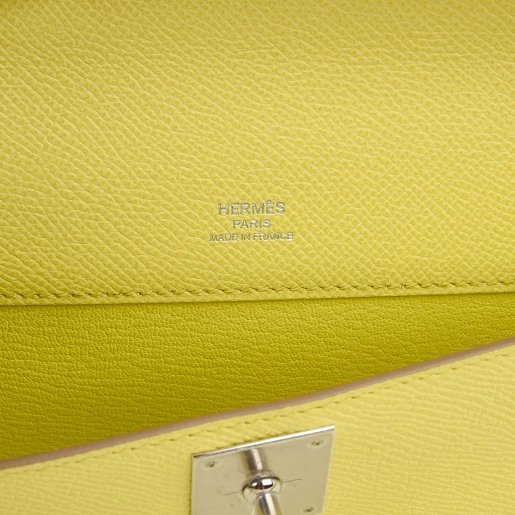 👜Kelly Cut Bag Clutch Souffre Rare to Find Epsom Leather