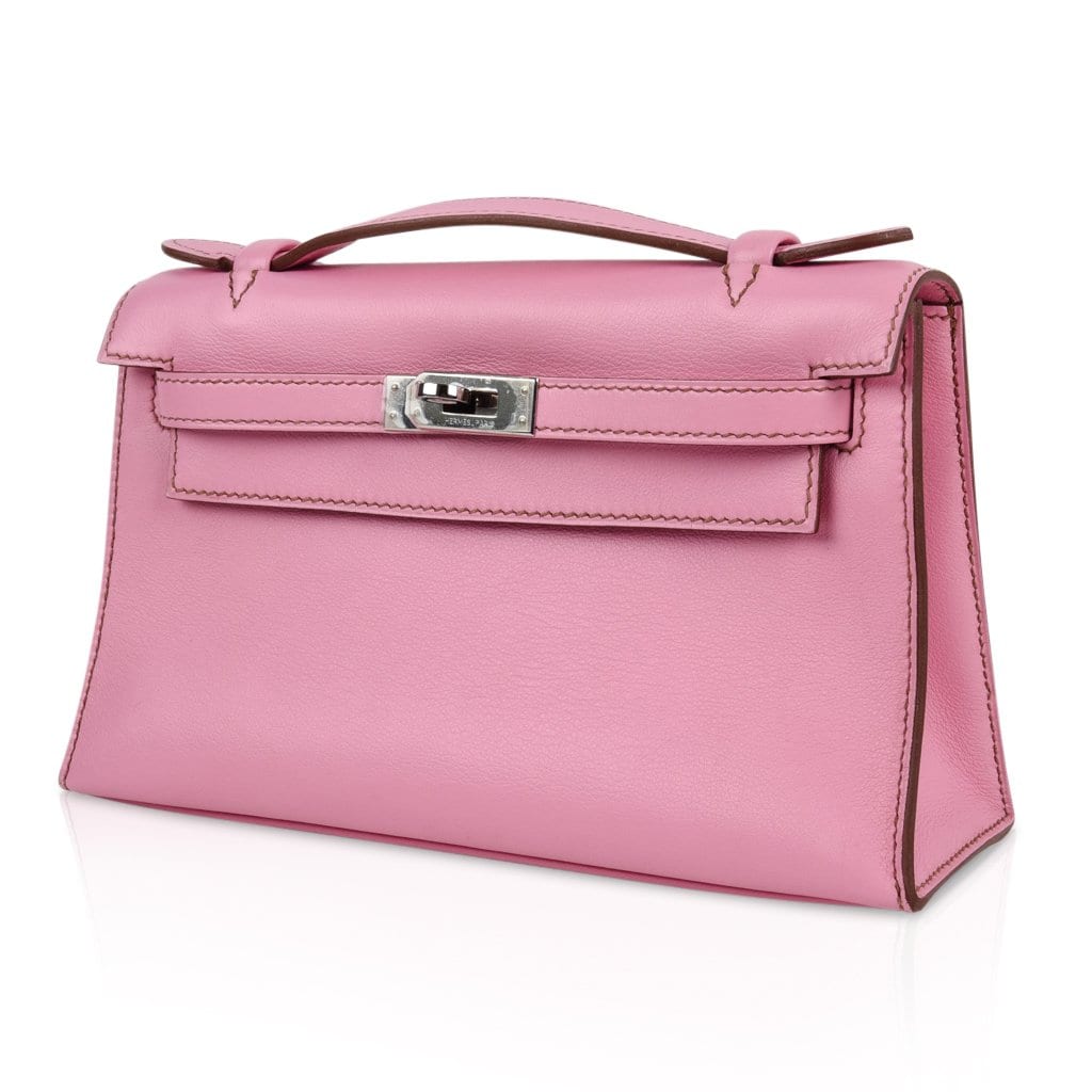 👜Kelly Pochette Coveted 5P Pink Holy Grail New