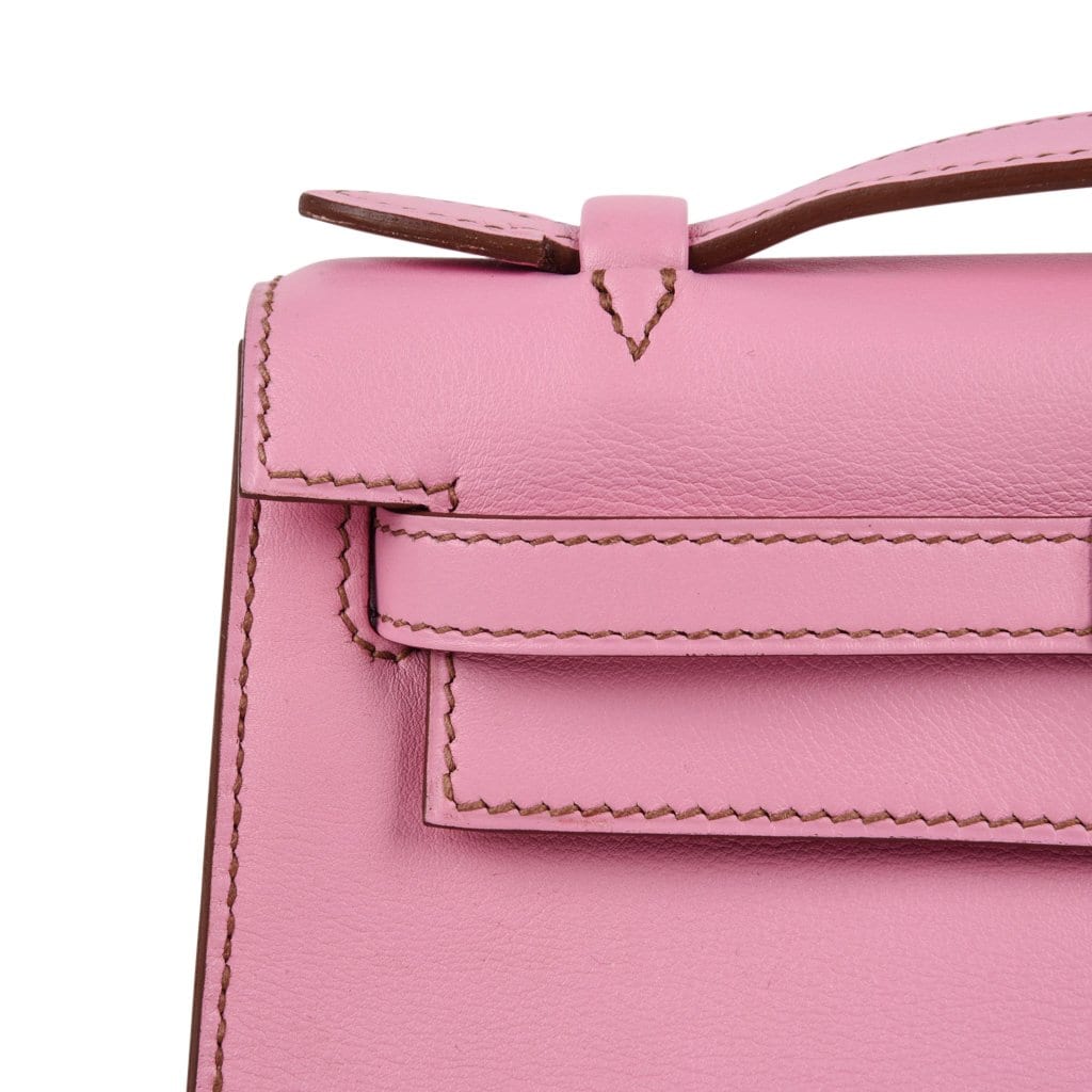 👜Kelly Pochette Coveted 5P Pink Holy Grail New