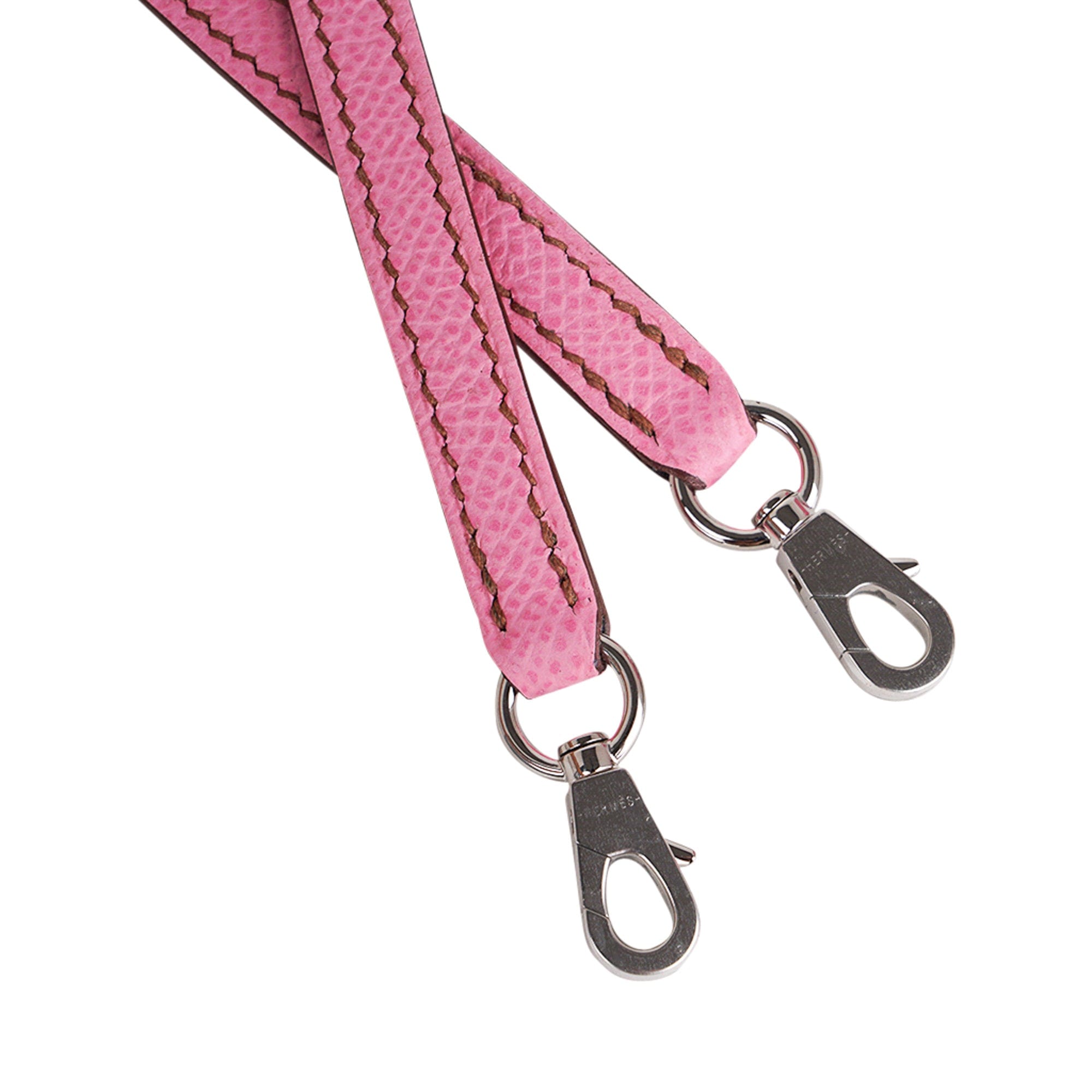 👜Mini Kelly 20 Sellier Bag in 5P Pink Bubblegum Epsom Leather with Palladium Hardware