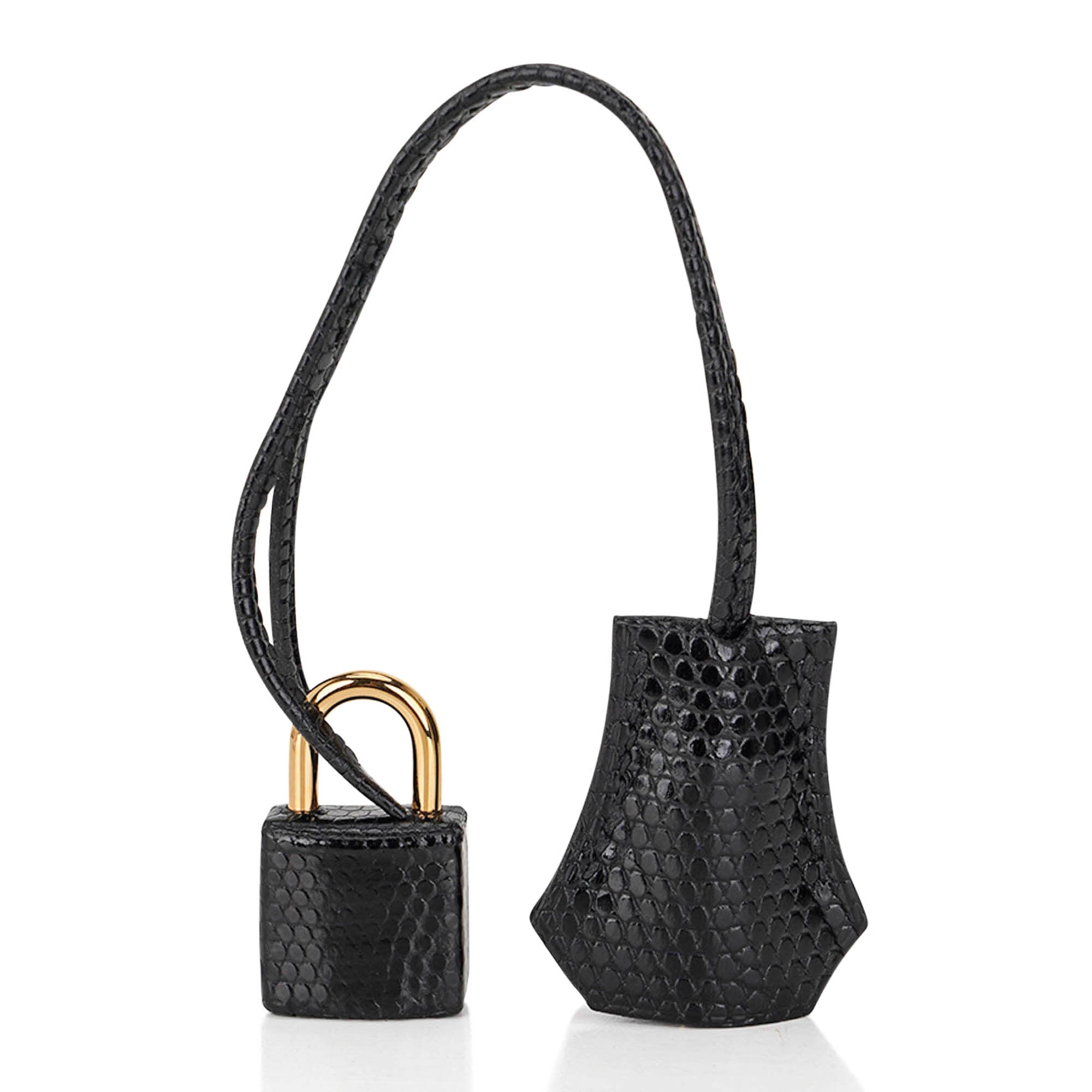👜Kelly Touch 25 Retourne Bag Black Lizard Togo Leather Gold Hardware