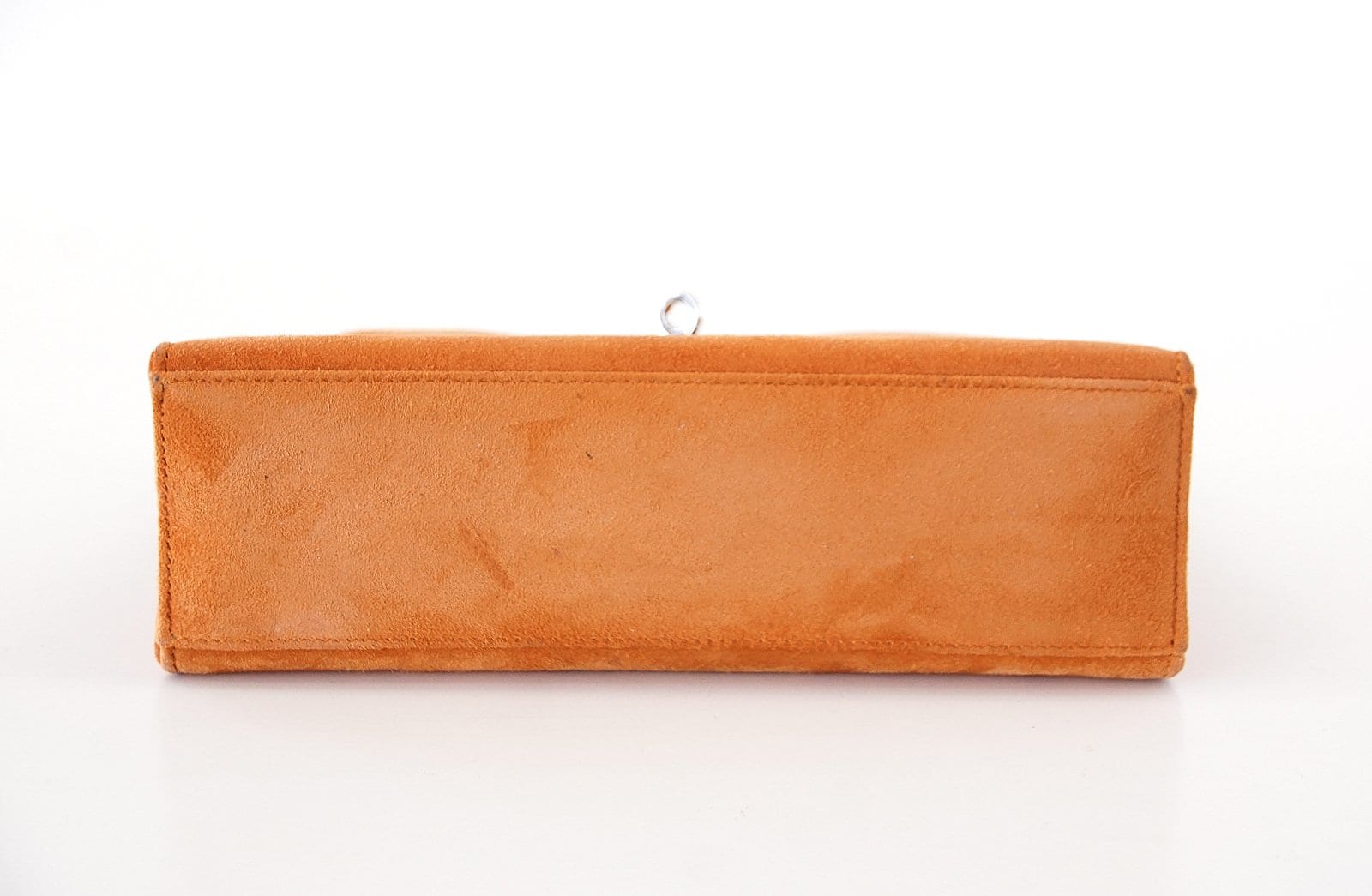 👜Kelly Pochette Rare Orange Doblis Palladium Hardware